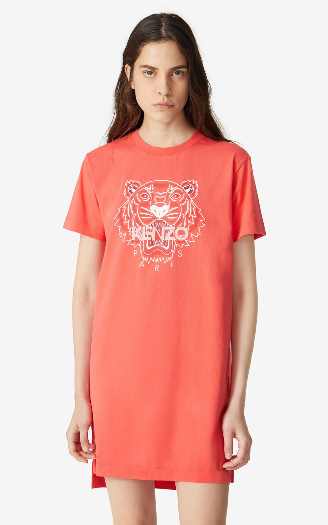 Kenzo Tiger T shirt Klänning Dam | 07951-LRDO